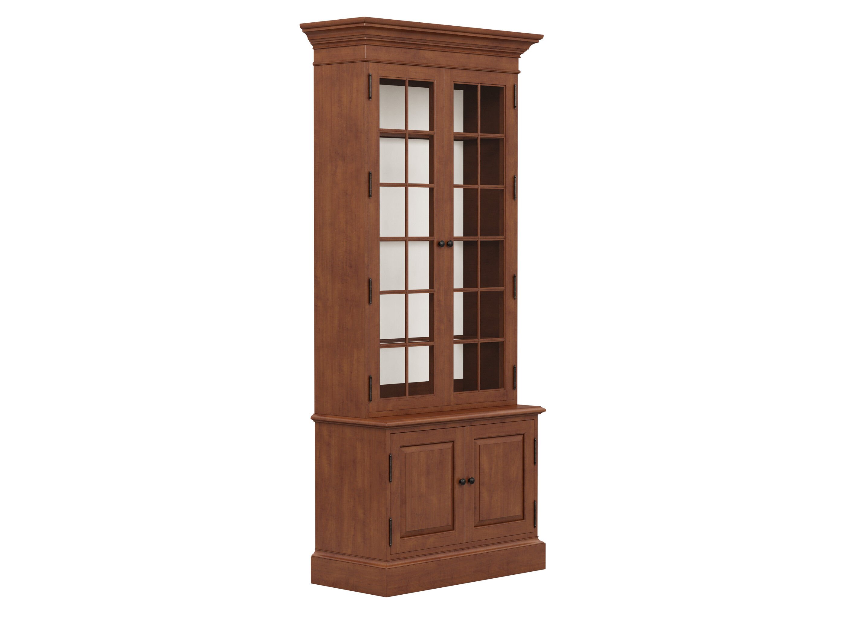 Ethan allen villa triple deals library bookcase