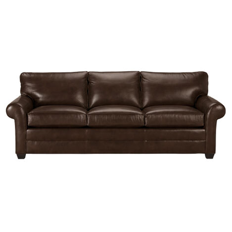 Sofas And Loveseats Leather Couch Ethan Allen