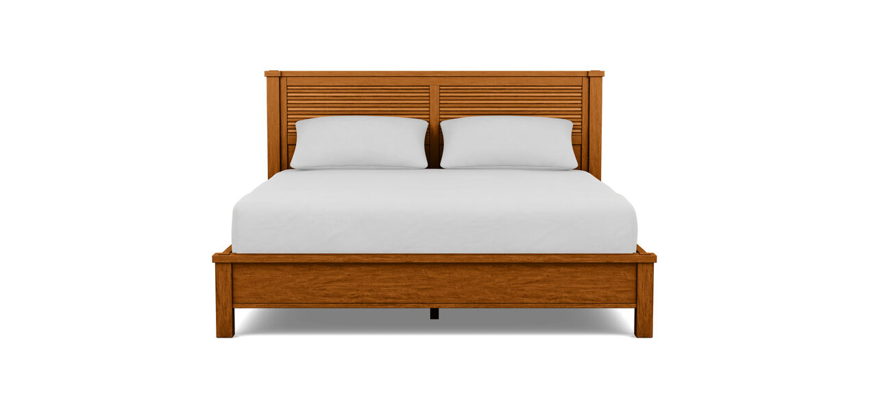 Ethan Allen Drake Terra Queen Size Bed