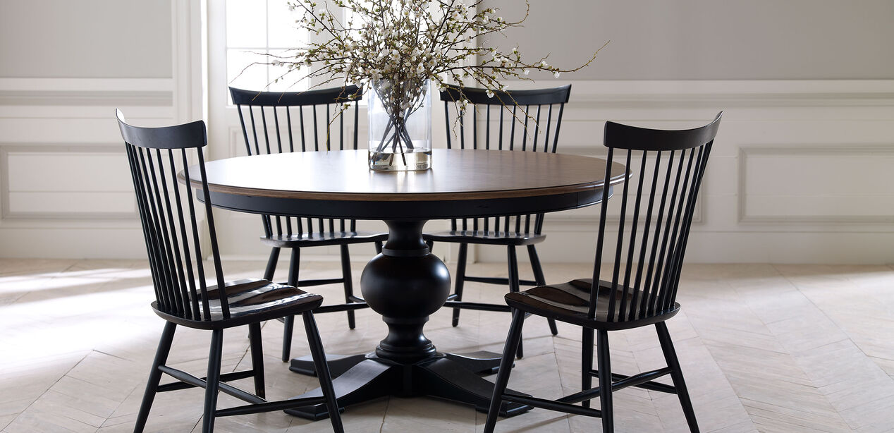 Ethan Allen Dining Room Tables Round