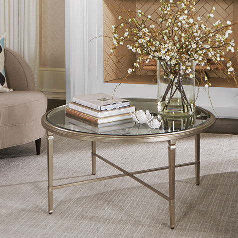 Ethan allen deals heron coffee table