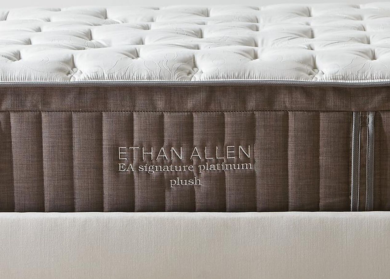 ethan allen latex mattress review