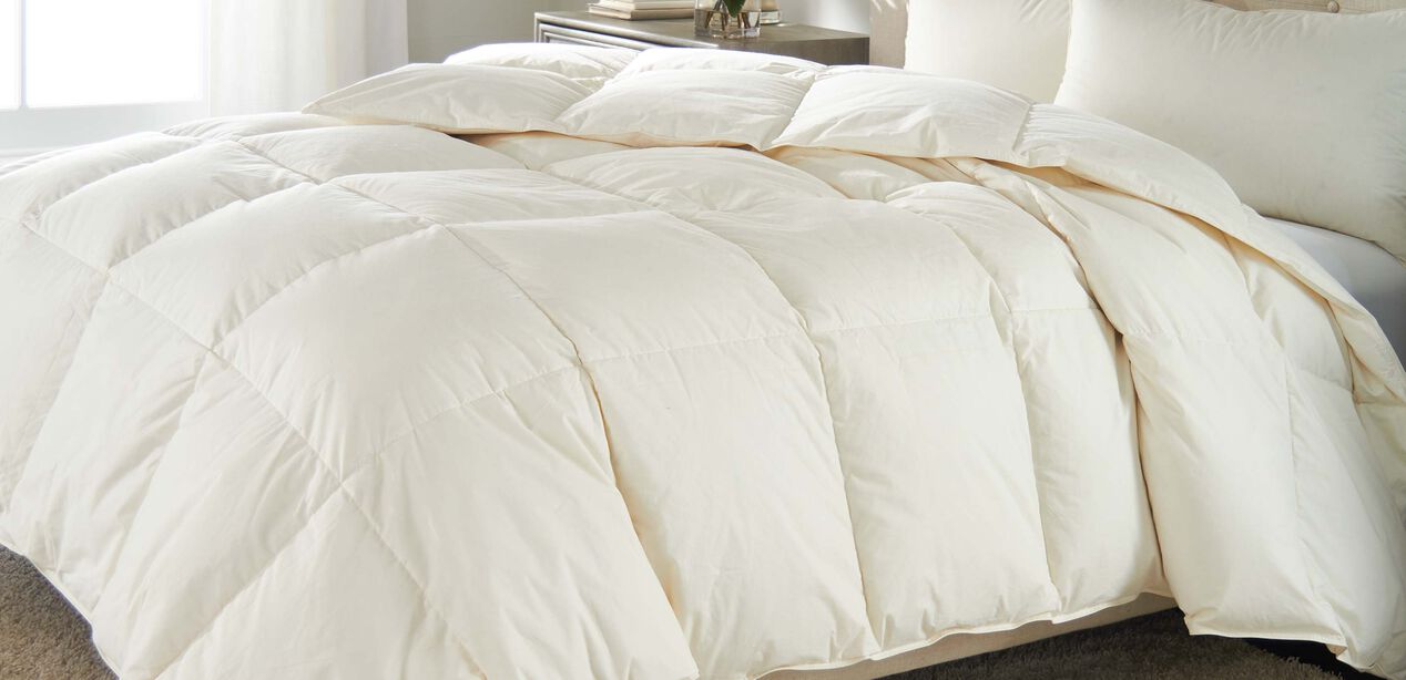 Winter Weight Wool Comforter: Eco-Friendly Down Replacement