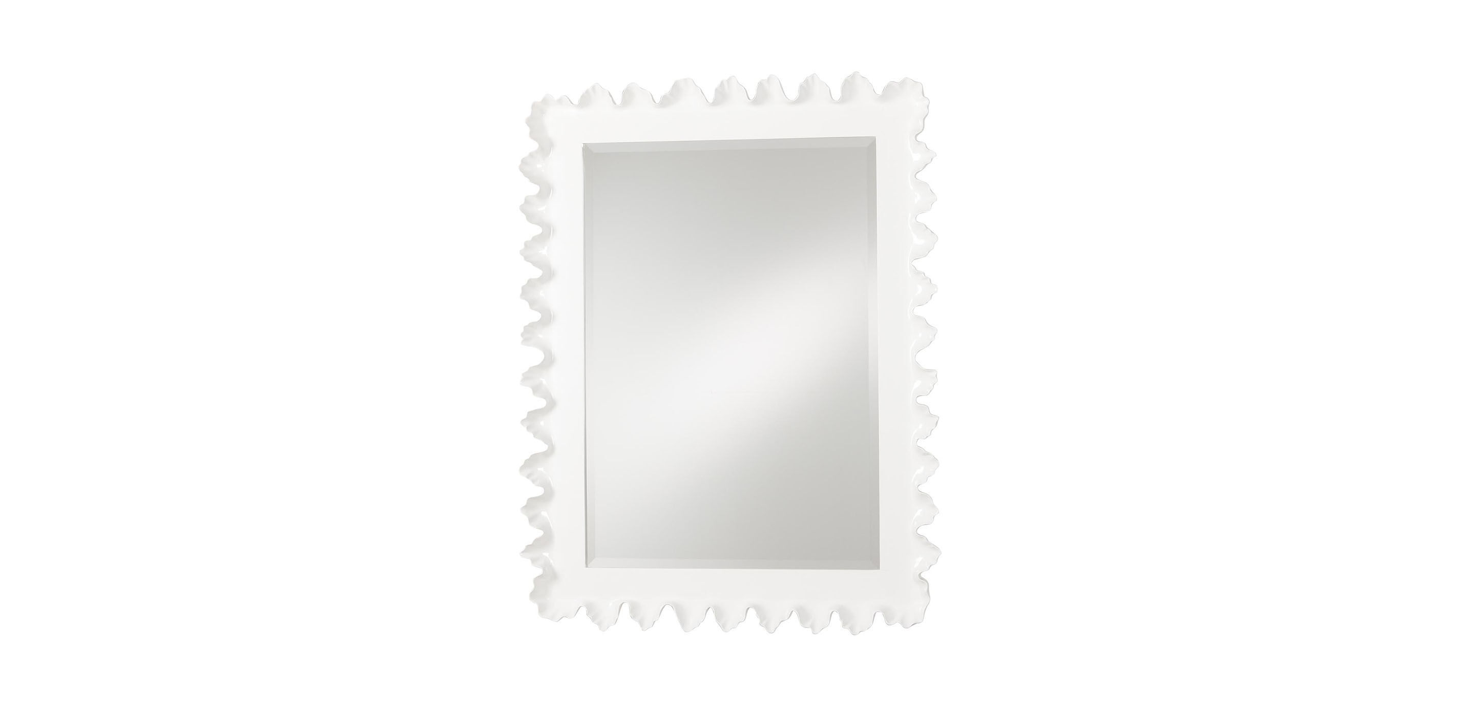 Scalloped 2024 edge mirror