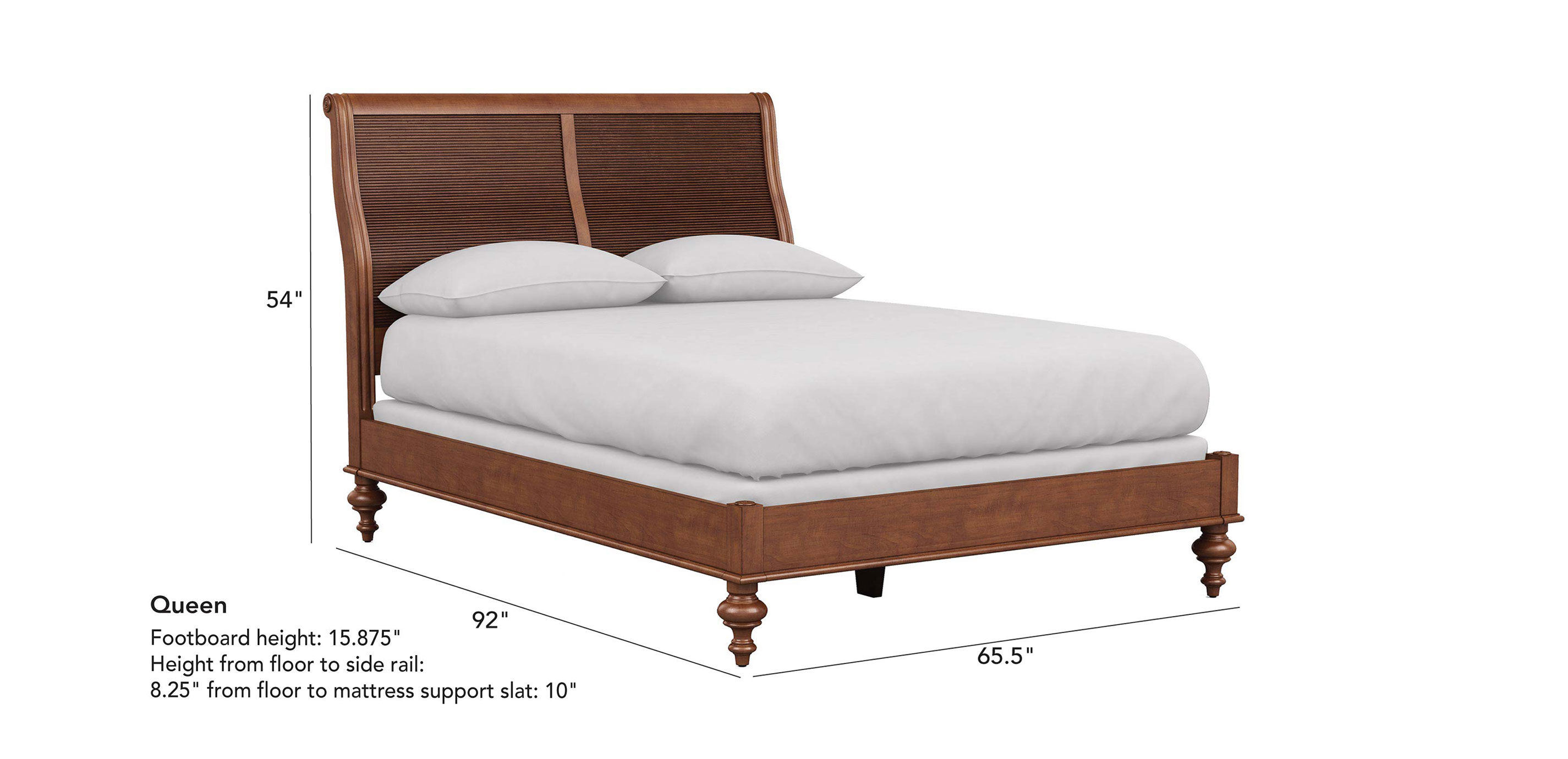 Ethan allen deals sleigh bed