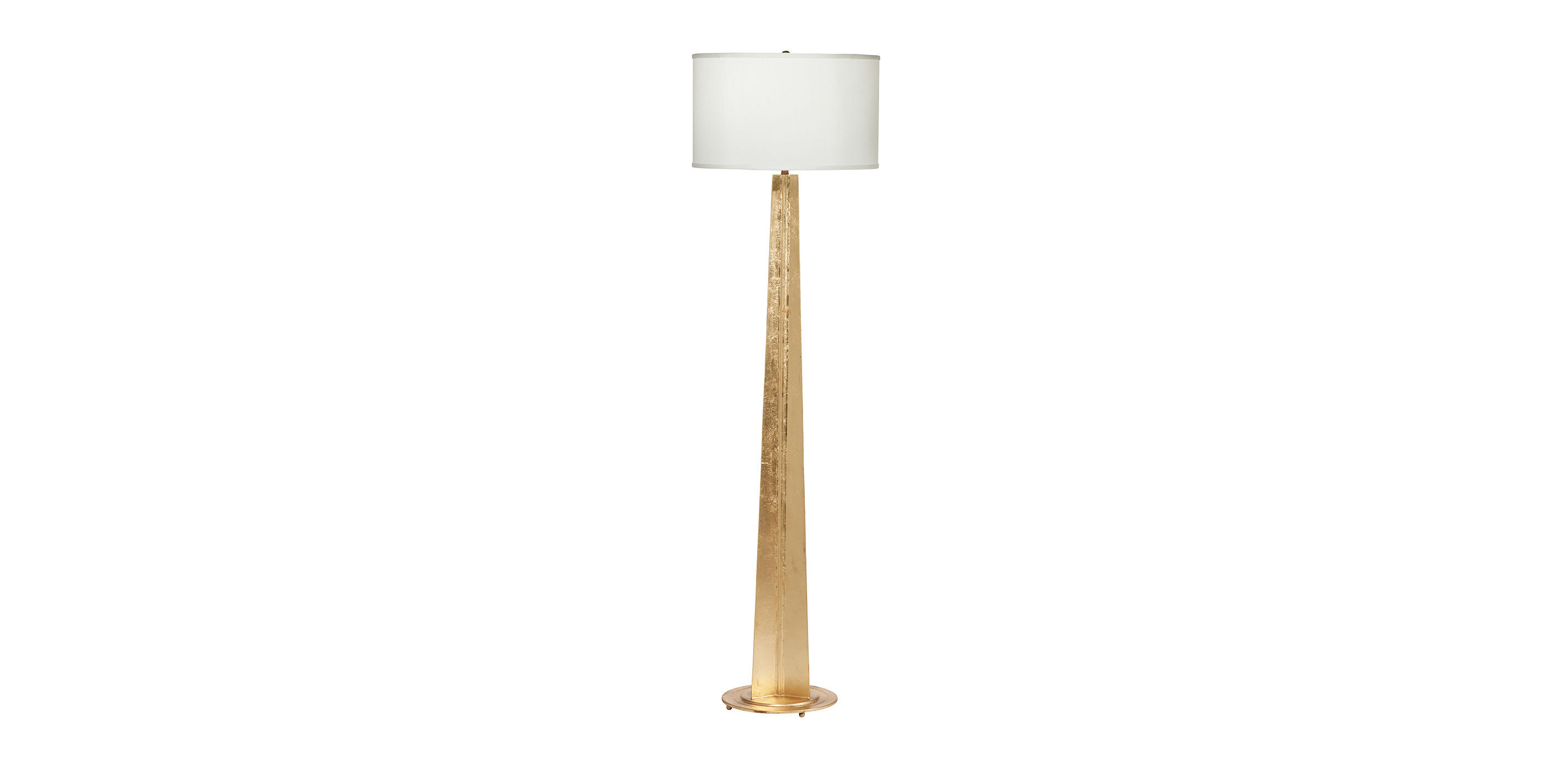 Gold freestanding deals lamp