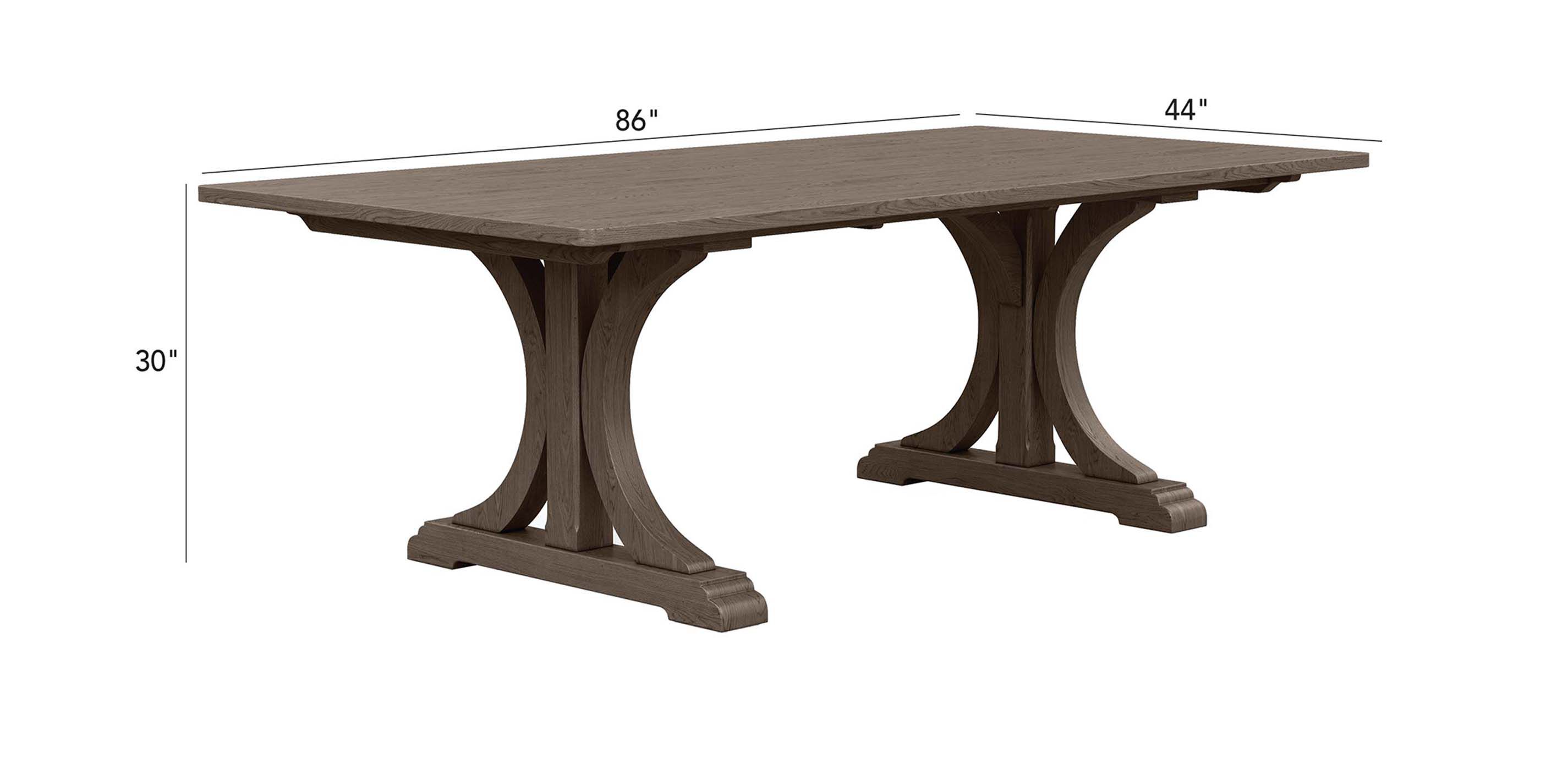 Ethan allen deals trestle table