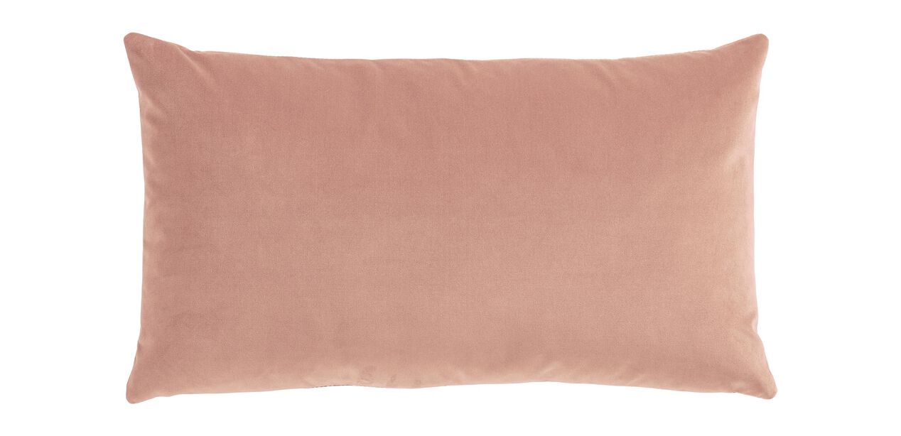 Velvet Lumbar Pillow - Dusty Peach – Collectiv Co.
