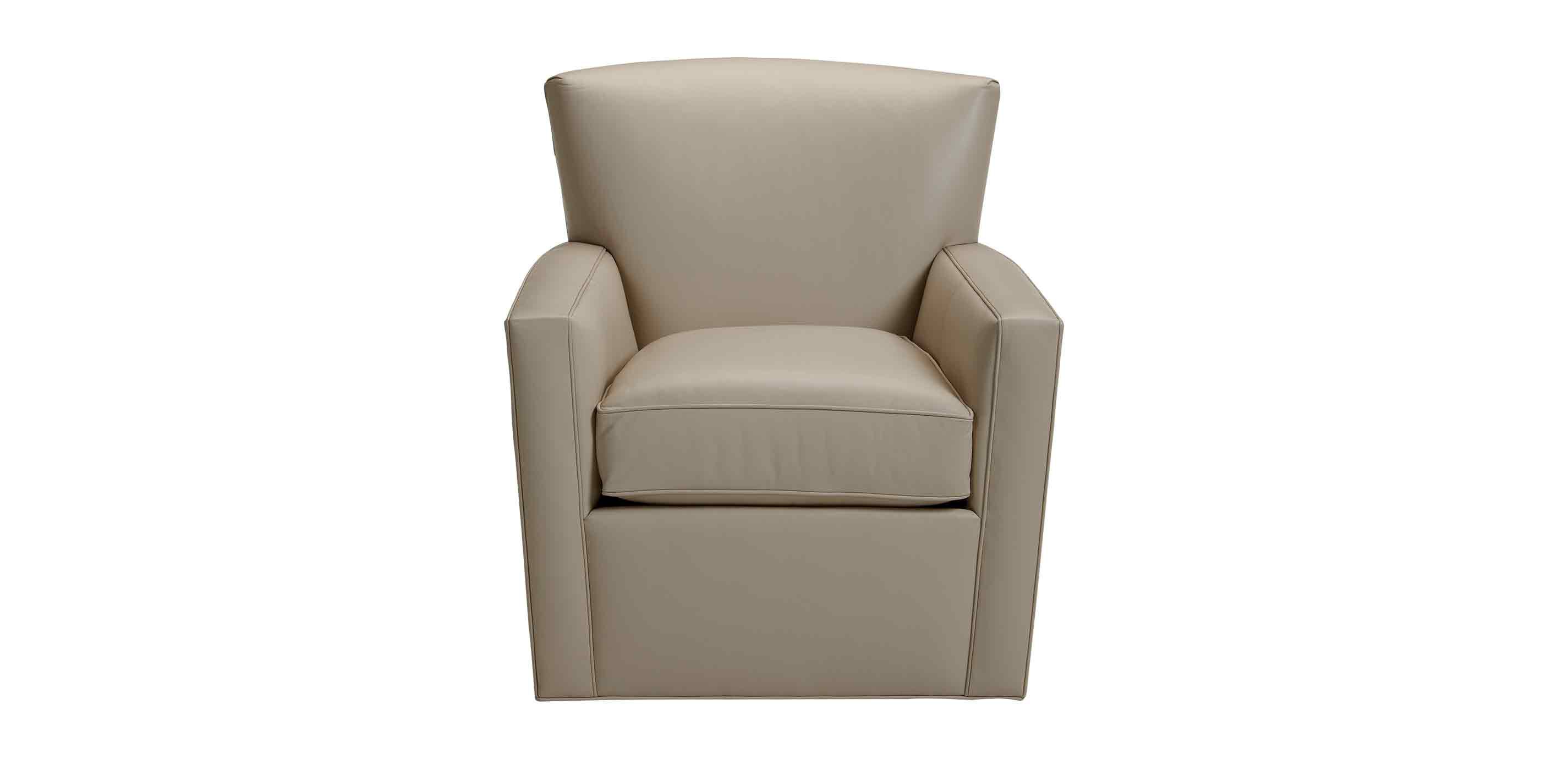 Turner Leather Swivel Chair