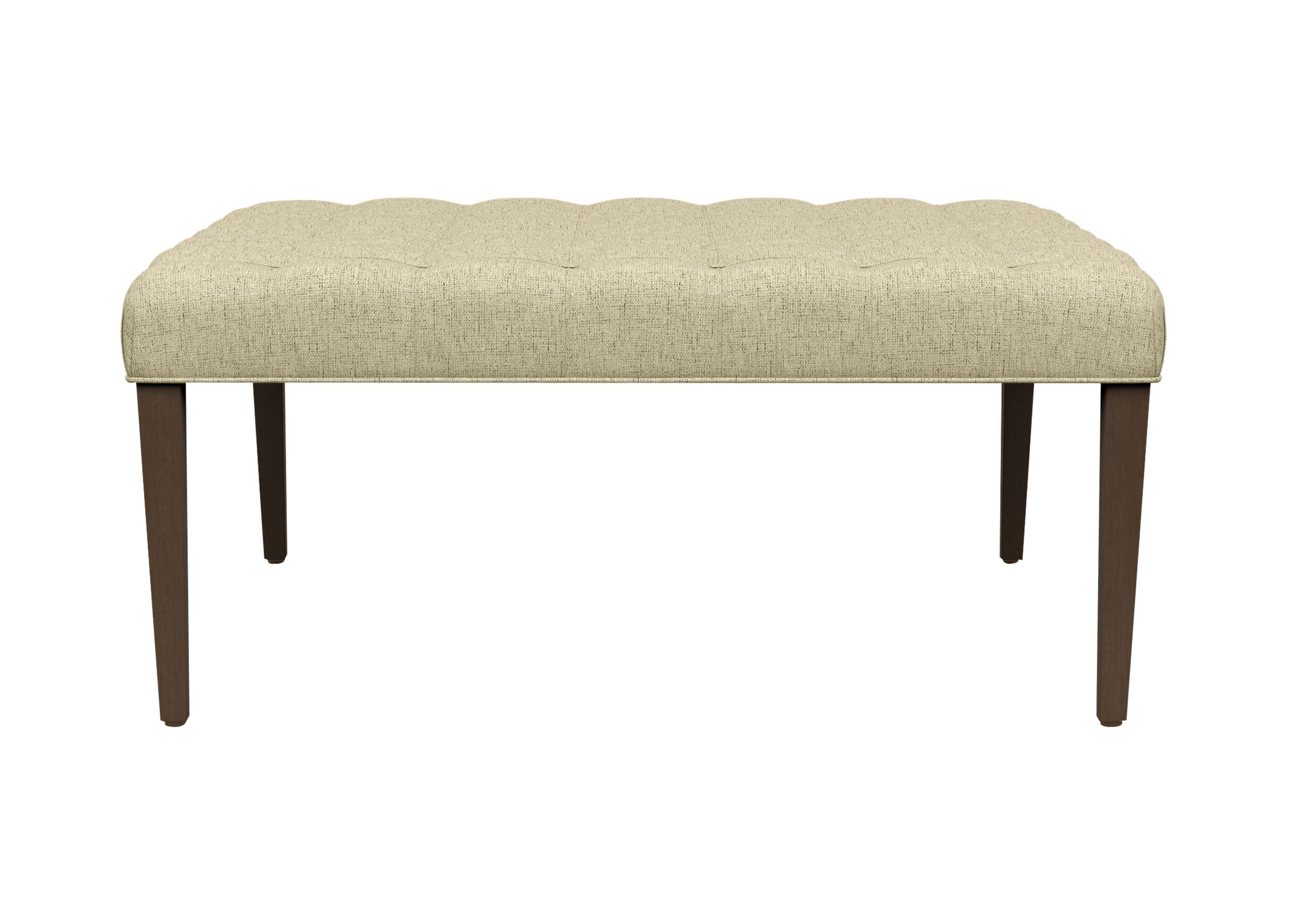 Harbor Wood-Base Square Cocktail Ottoman