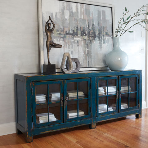 Ethan allen deals stereo cabinet