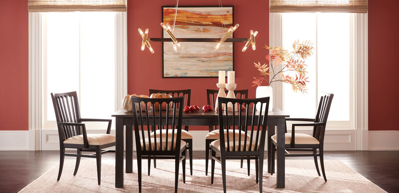 Custom Fixed-Top Dining Table | Fixed Dining Table | Ethan Allen