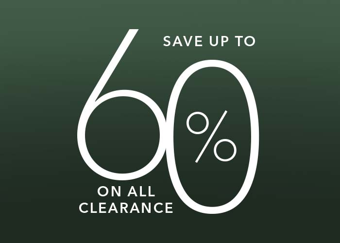 Save Up to 70% - Clearance Sale Discount Items