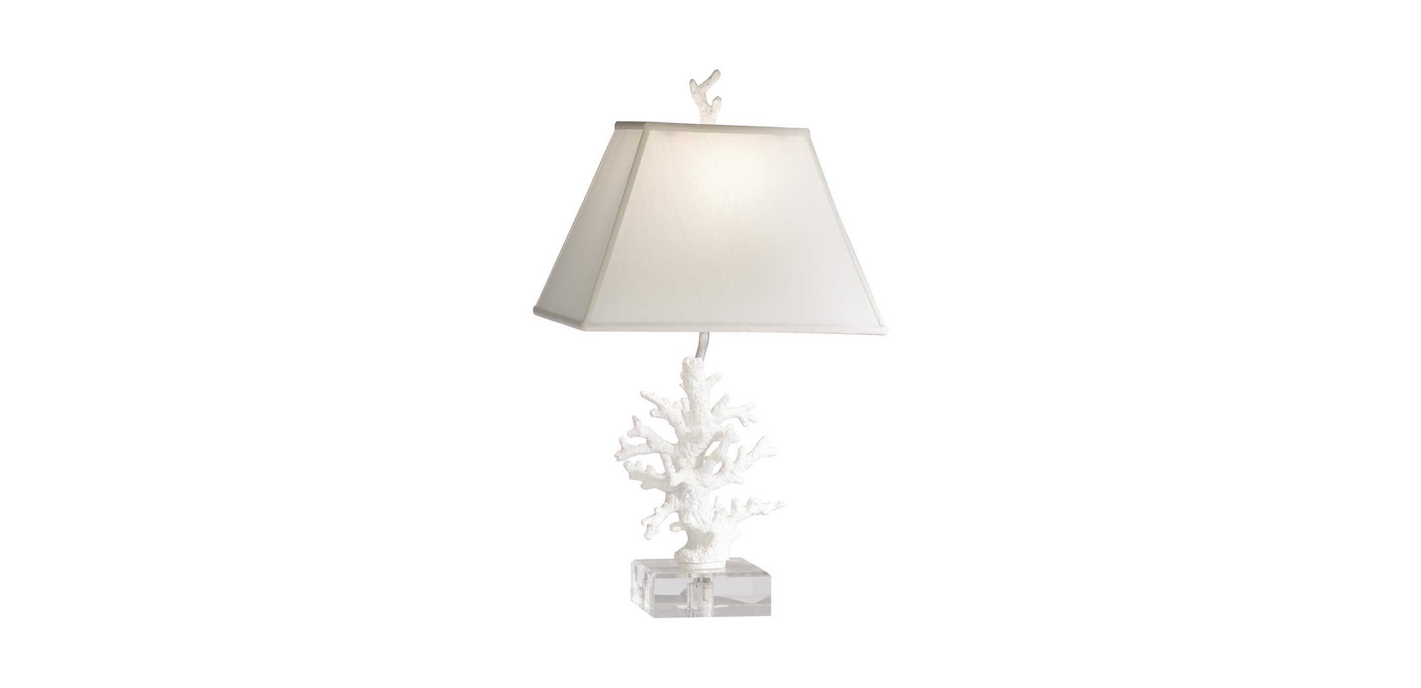 Faux Coral Accent Lamp DESK ACCENT LAMPS Ethan Allen   09 7931 