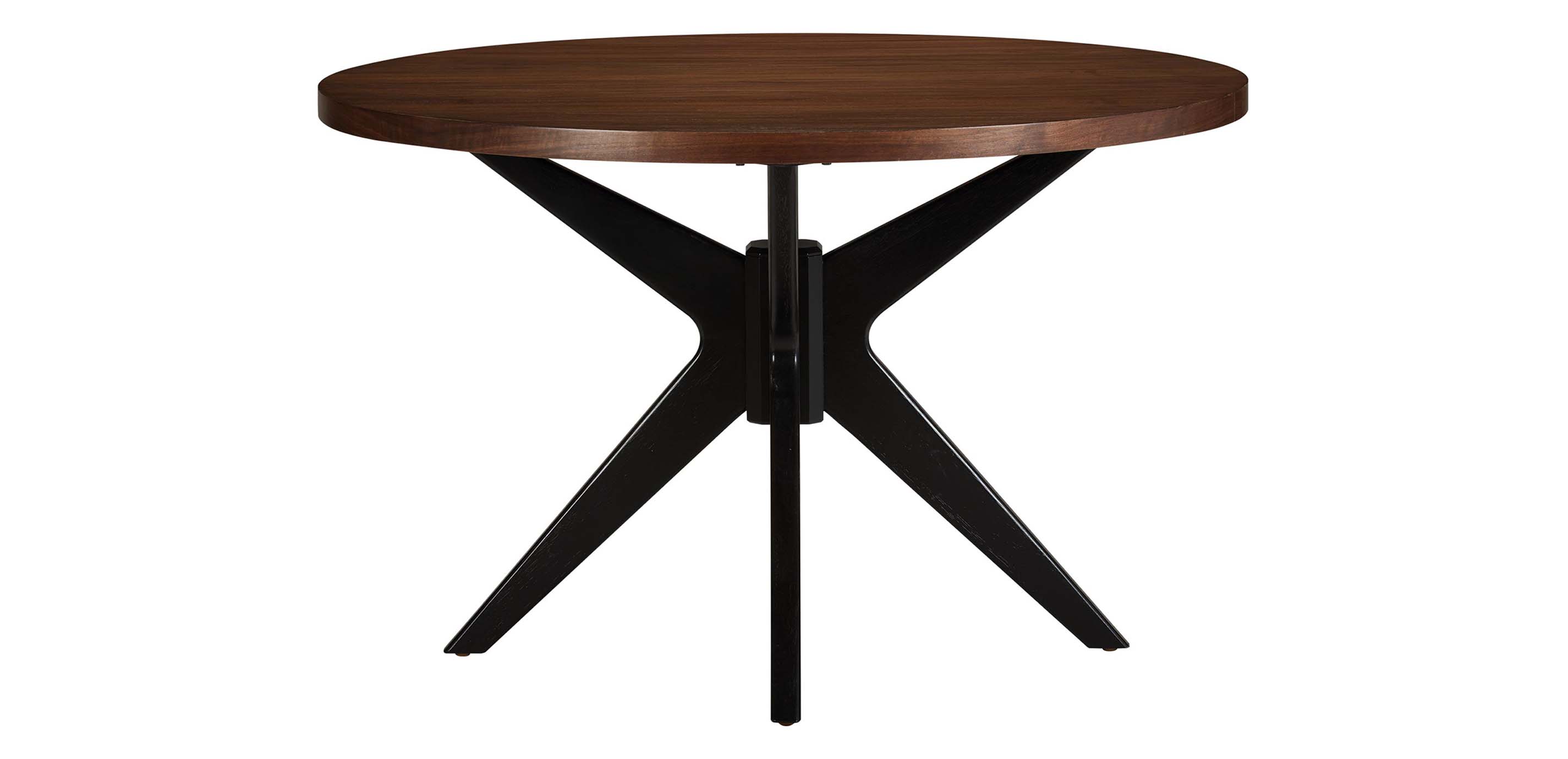 Round x discount base dining table