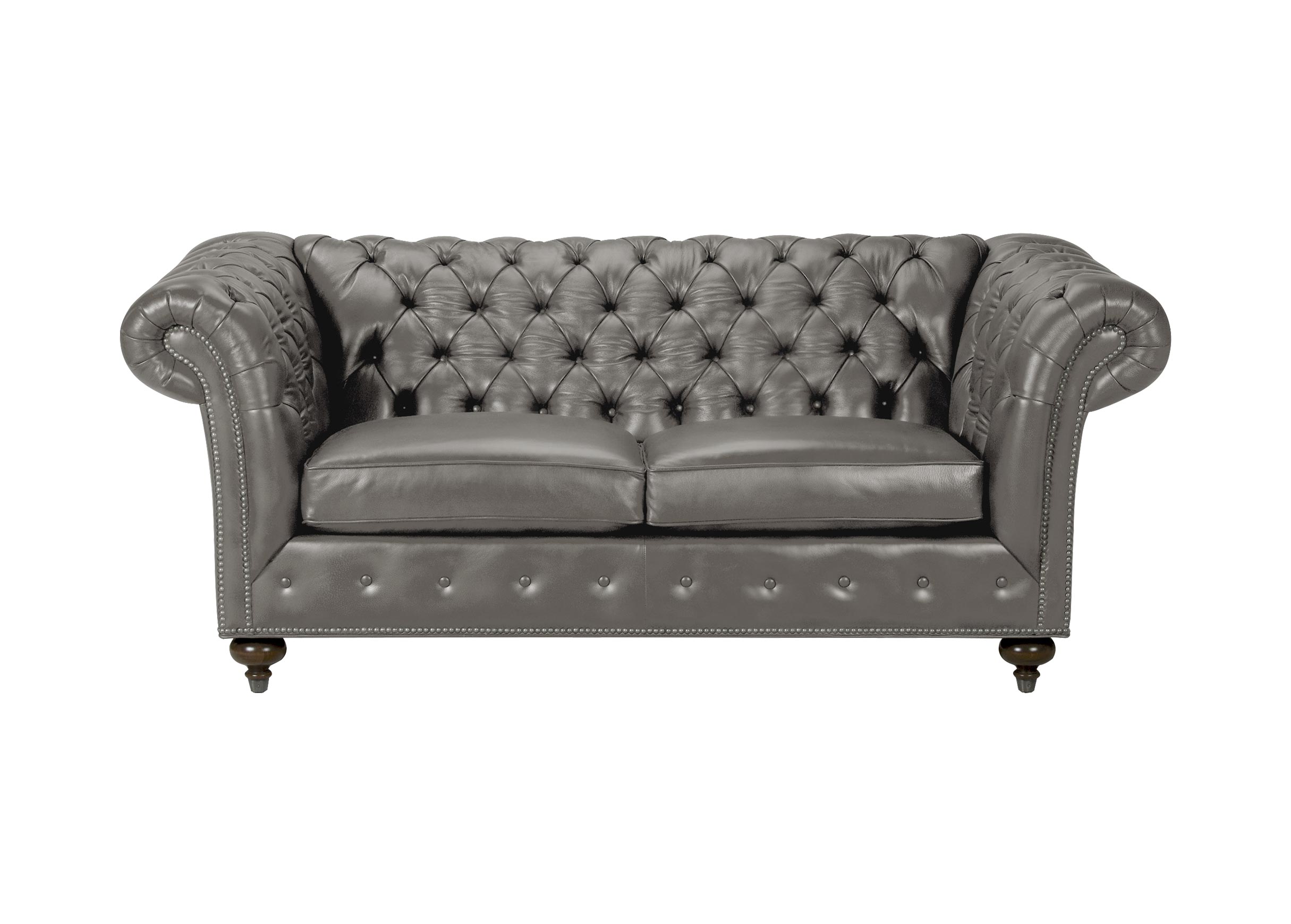 ethan allen mansfield leather sofa