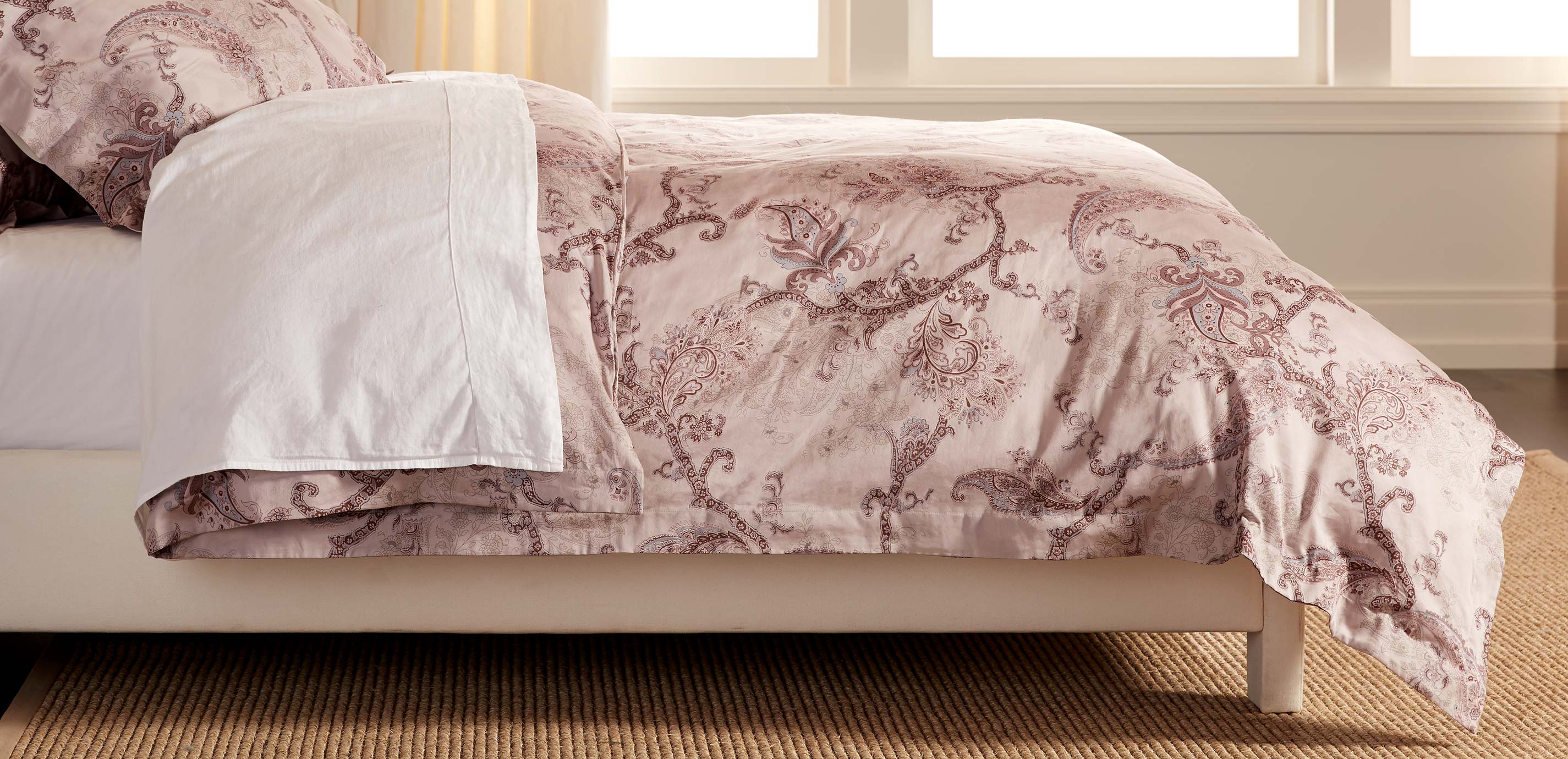 Henfield Paisley Duvet Cover Bedding Ethan Allen