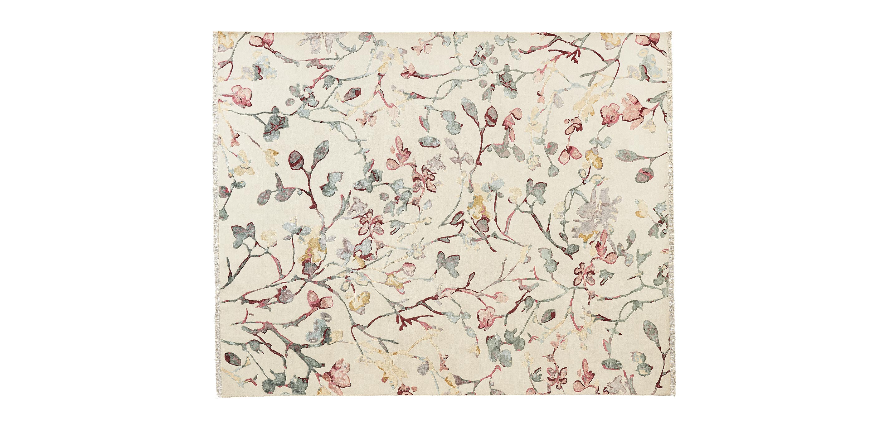 Floral Area Rug Watercolor Floral Rug Ethan Allen