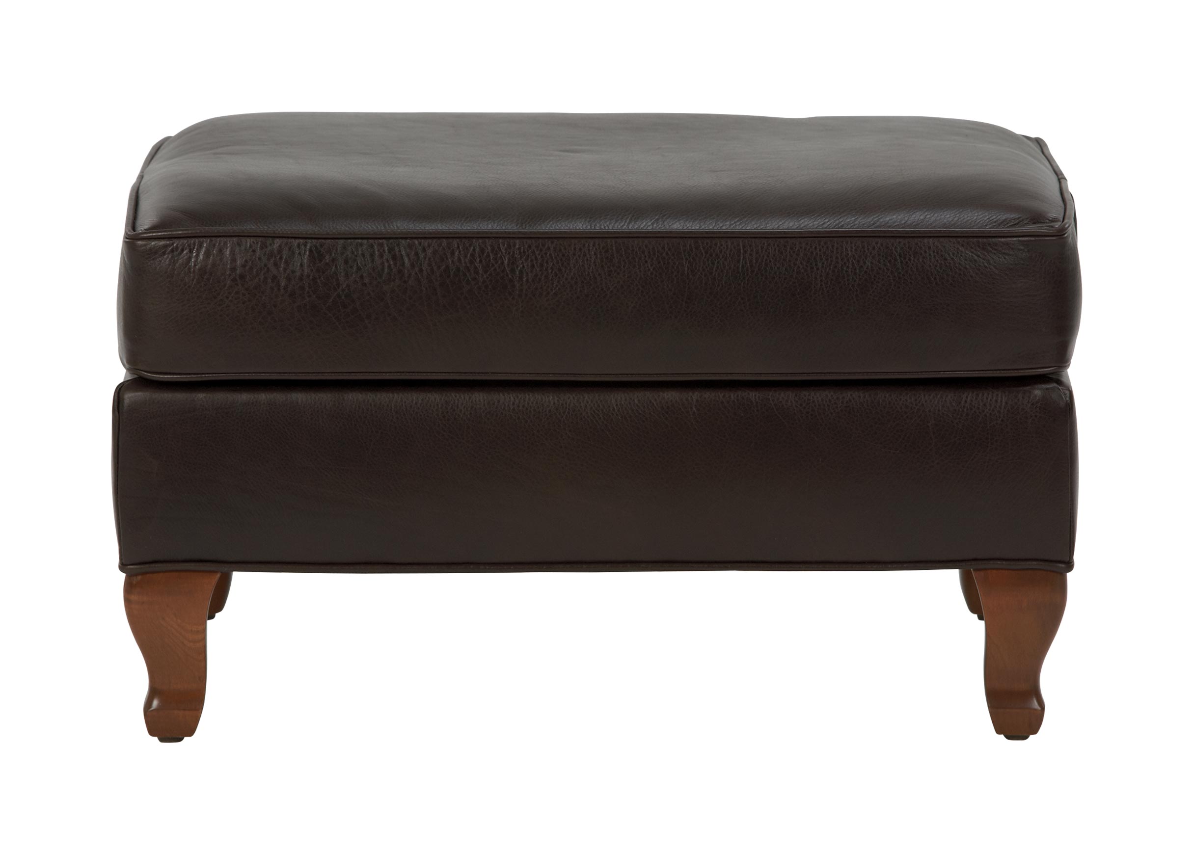 Avery Leather Ottoman Ottomans & Benches Ethan Allen