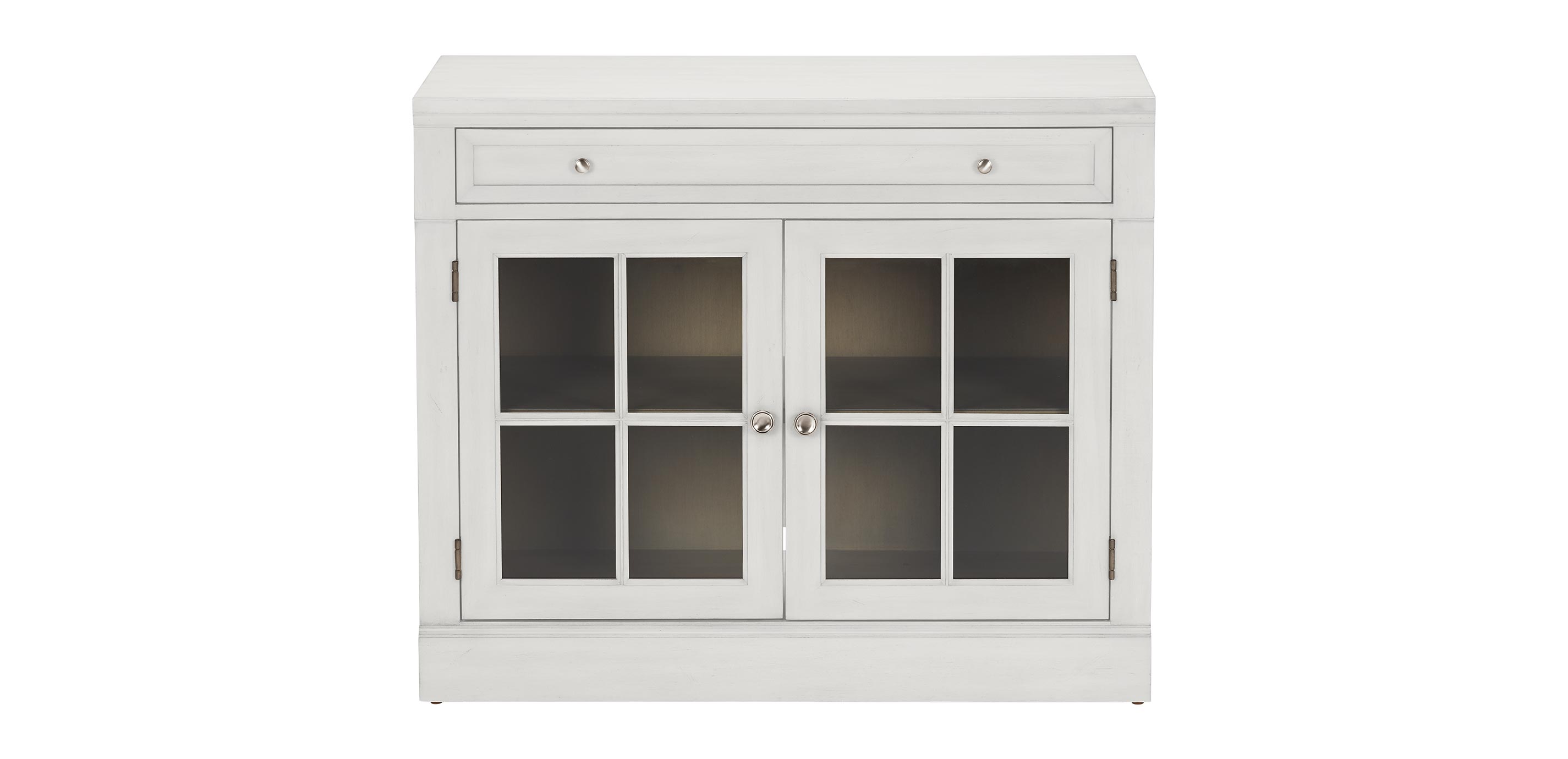 Continental Office Storage Cabinet with Glass Doors Ethan Allen
