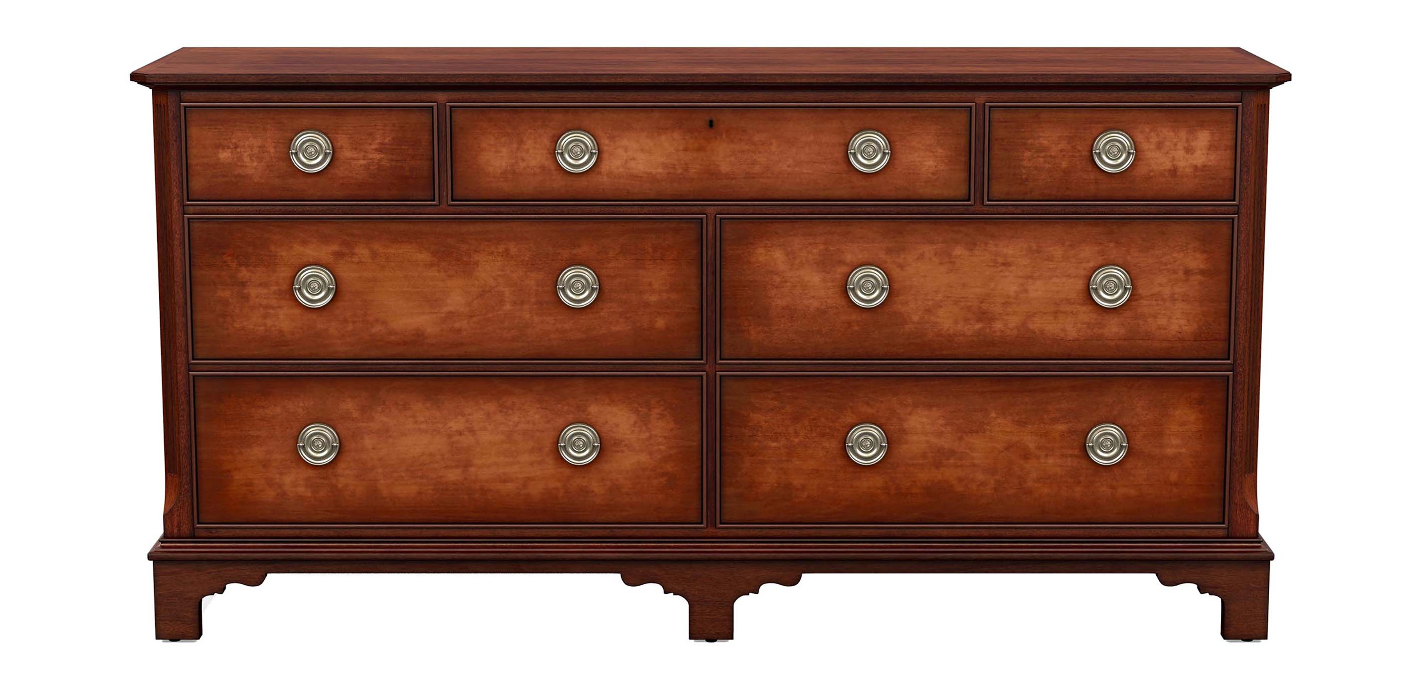 Elliott Double Dresser 7Drawer Dresser Ethan Allen