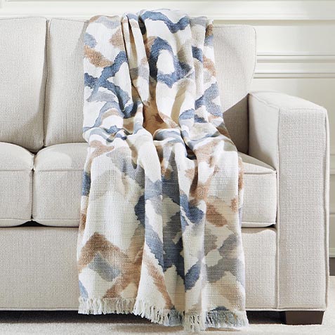 Geo Multi Cotton Throw Product Thumbnail