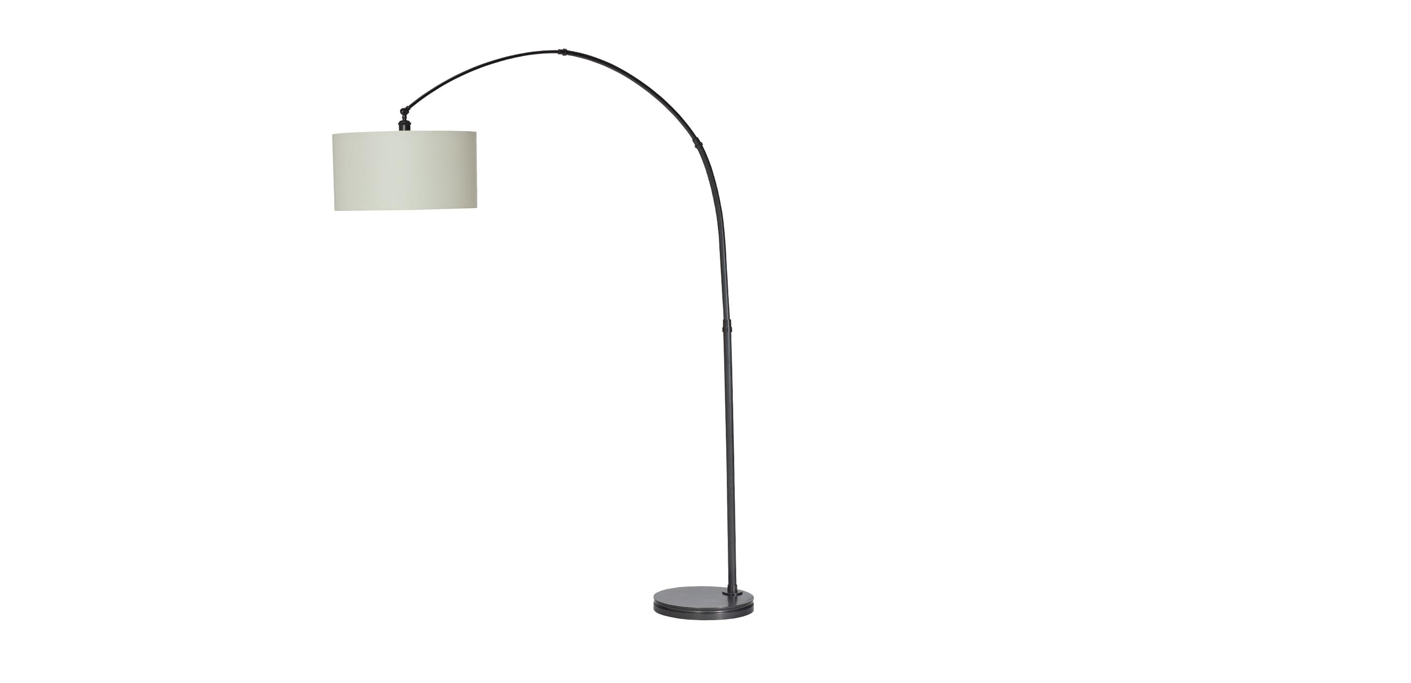 Sloane Midcentury Arc Floor Lamp Adjustable Floor Lamp Ethan Allen