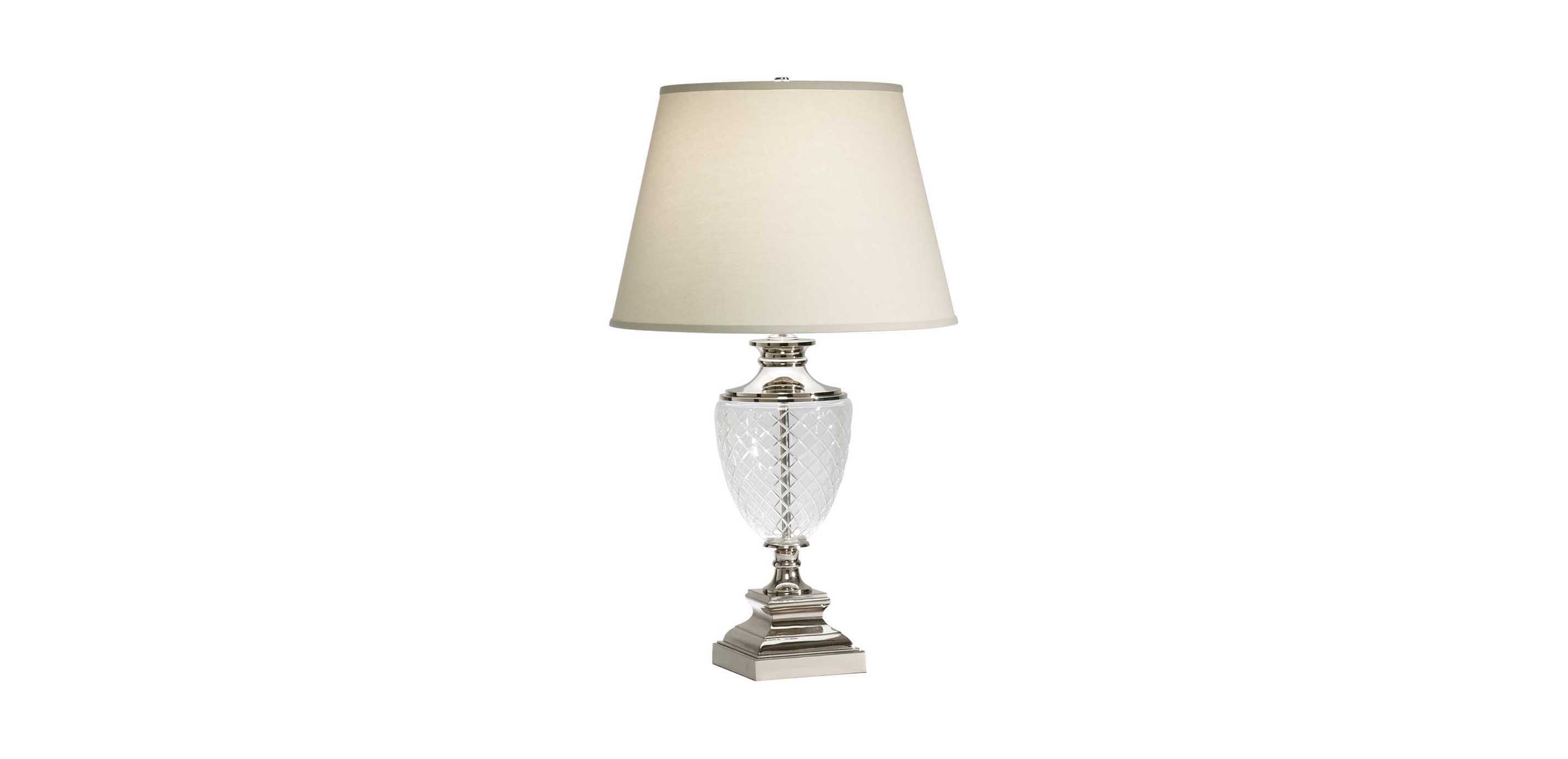 Nickel Etched Urn Table Lamp Table Lamps Ethan Allen