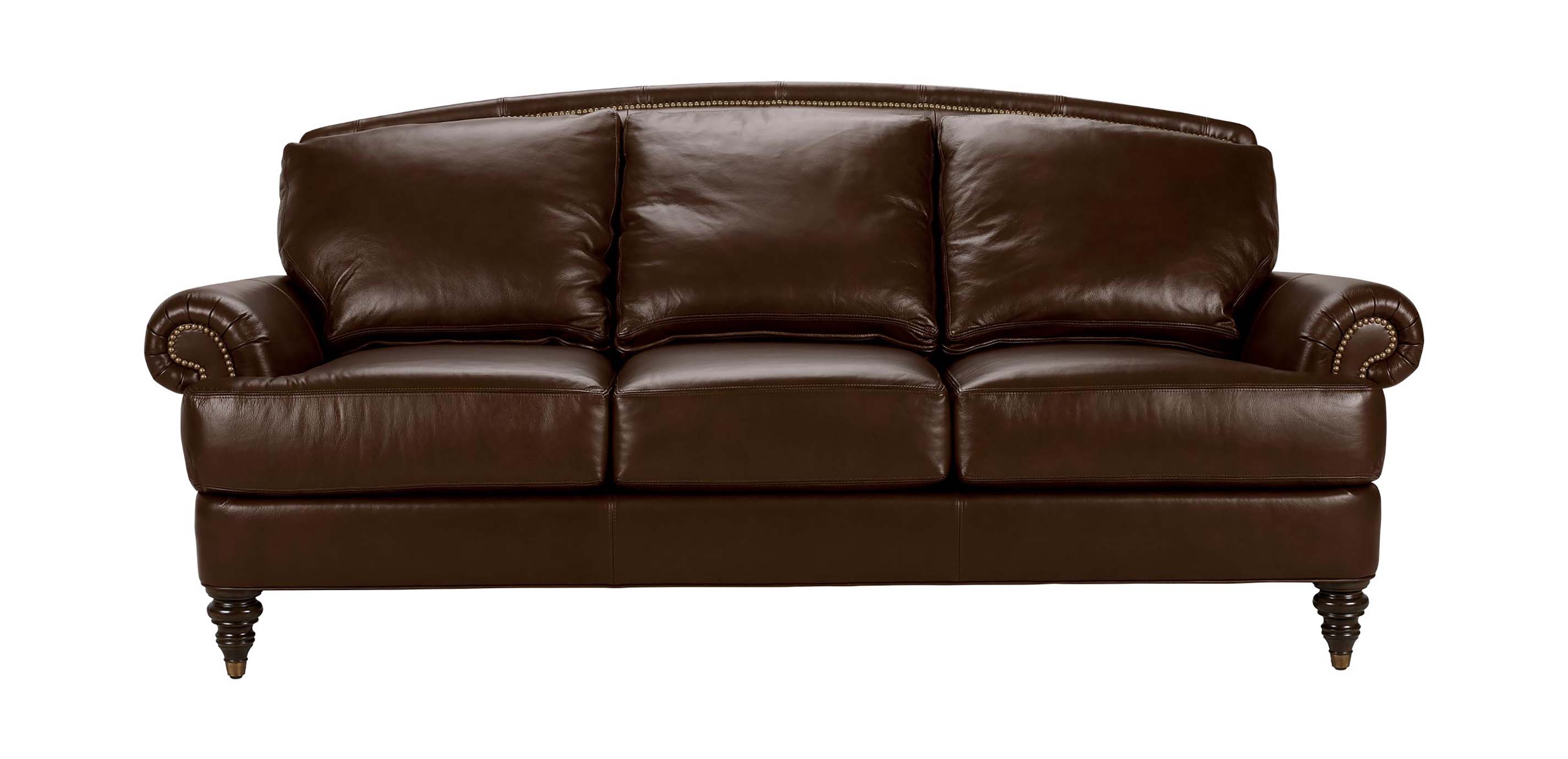 quick ship leather sofa