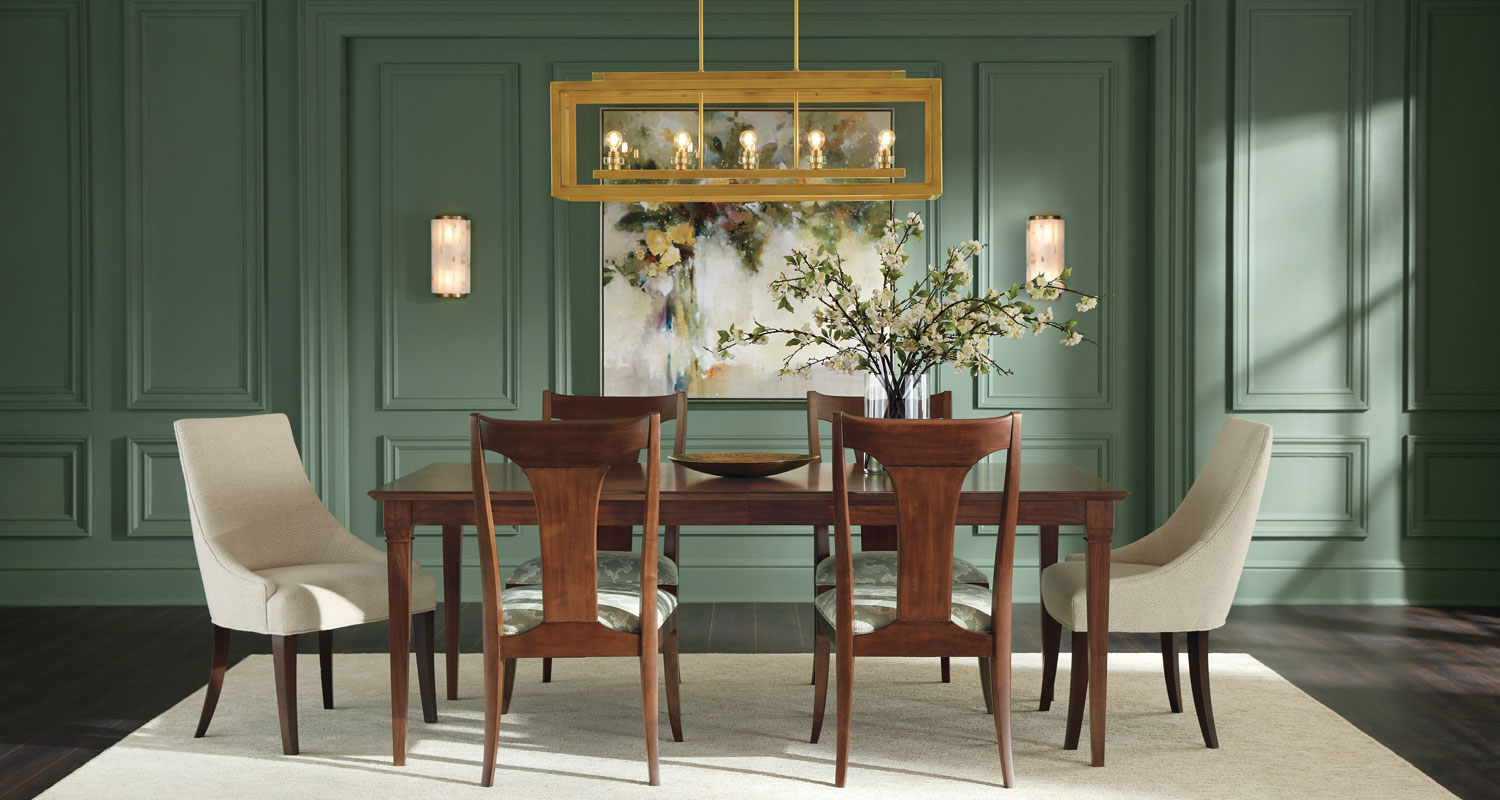 Warm & Refined Dining Room Main Image