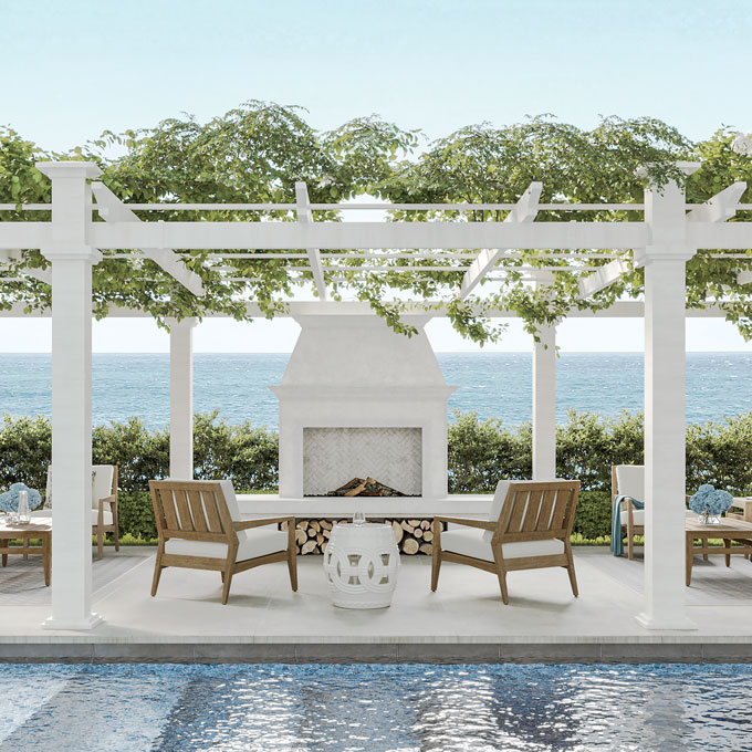 Take to the Sea Outdoor Lounge Tile