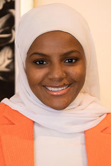 Designer Halima Abdi